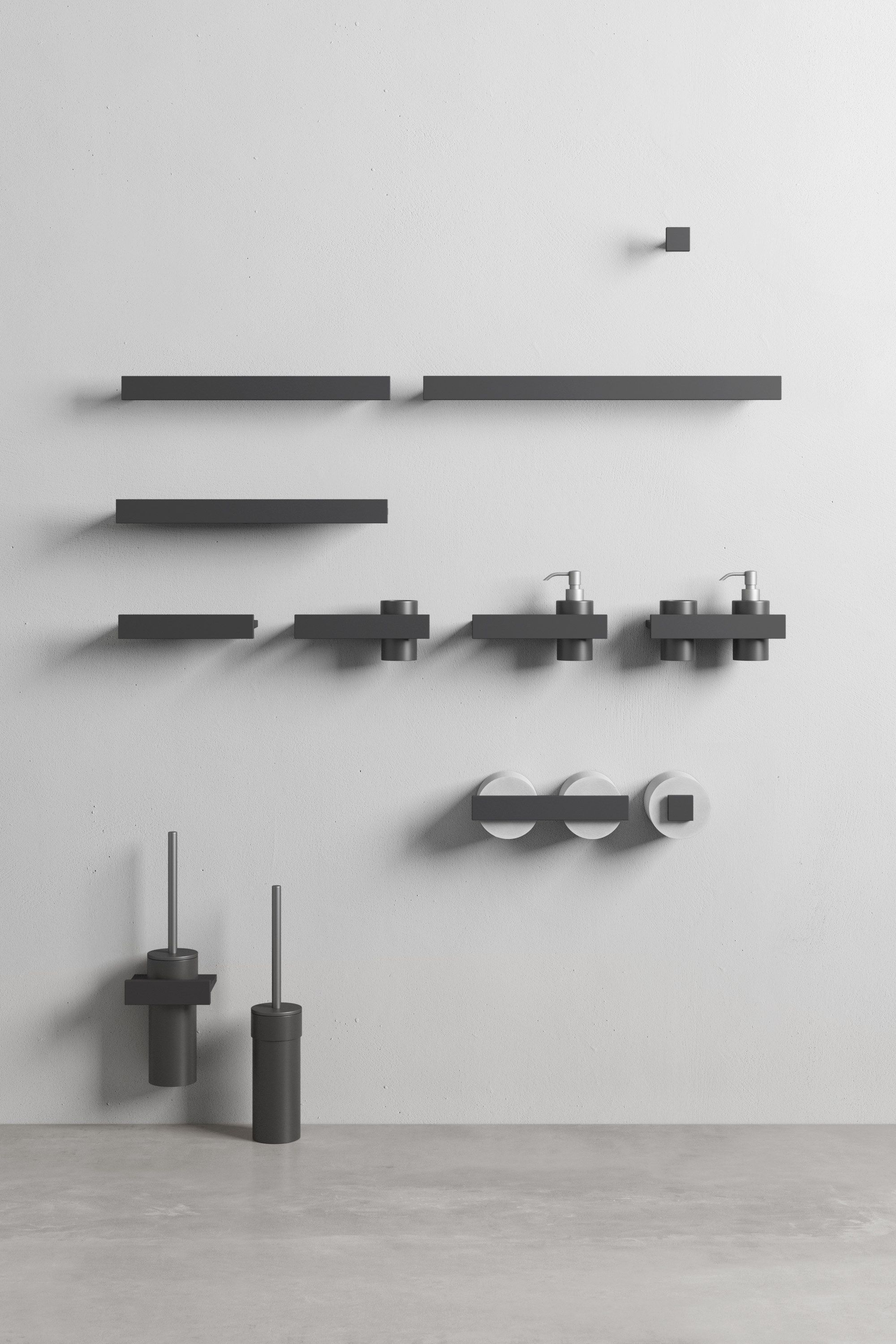 Дозатор мыла / держатель зубной щетки Corian® Rexa STONE ARCH-00104948 - Вид №1