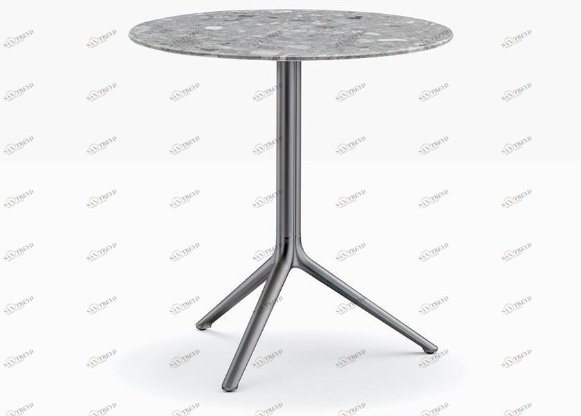 Pedrali Круглый алюминиевый стол с основанием 4 звезды sun-id-1438859