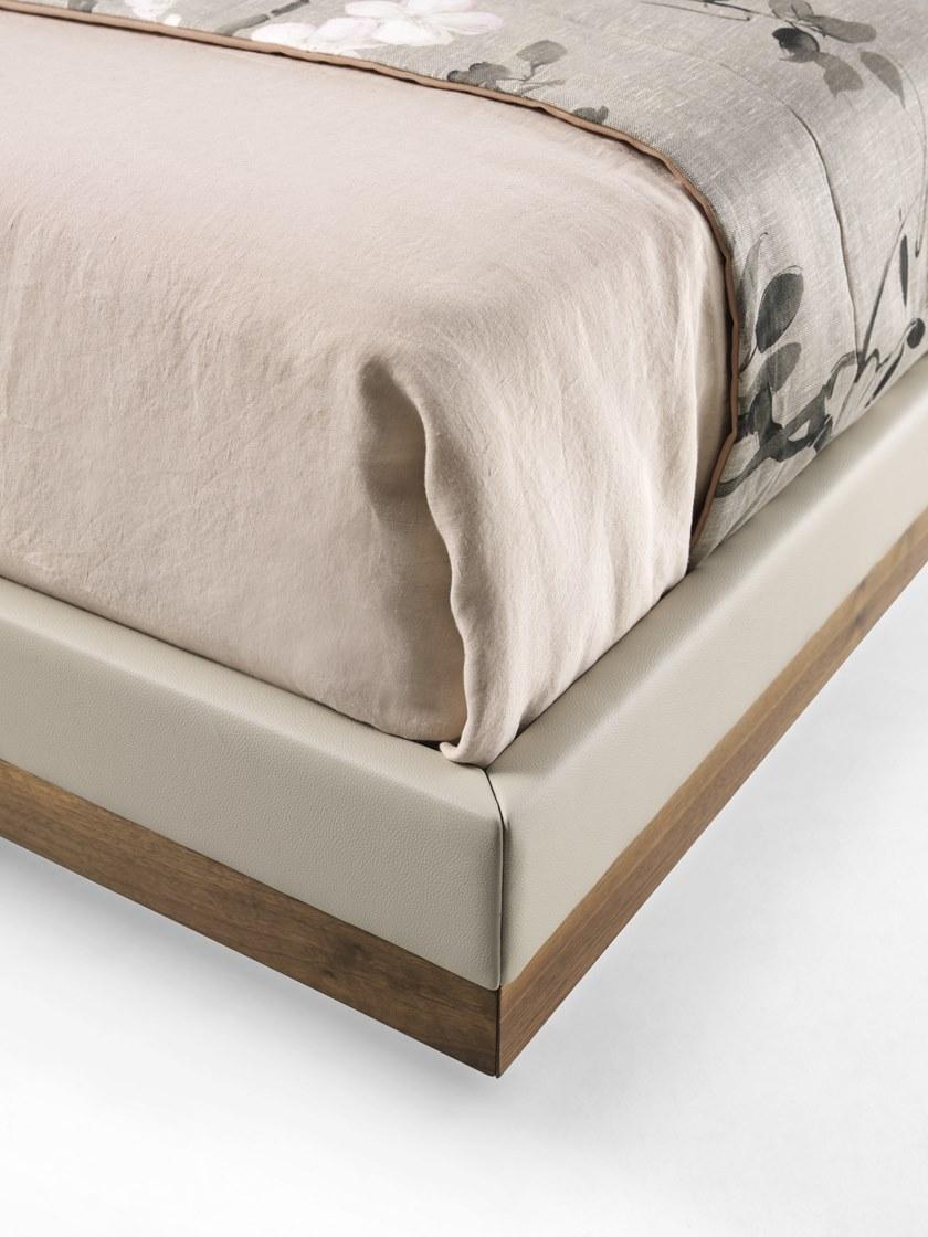 Arte Brotto Кровать из мягкой кожи Leonardo L974n - Вид №2