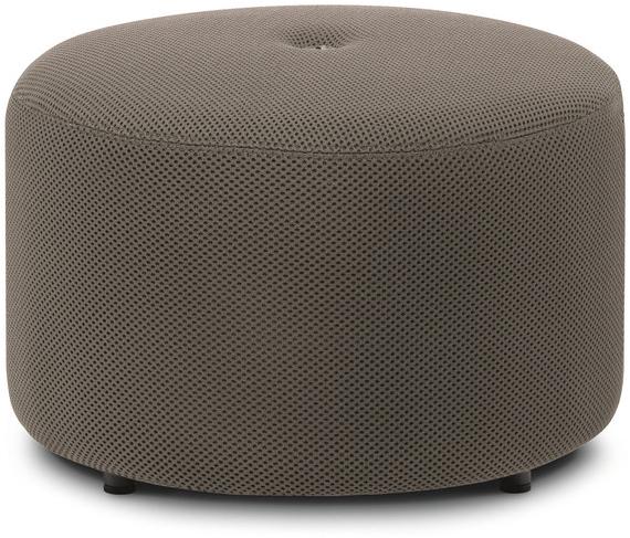 RODA Круглый садовый пуф из ткани Double sun-id-1364612 - Вид №1