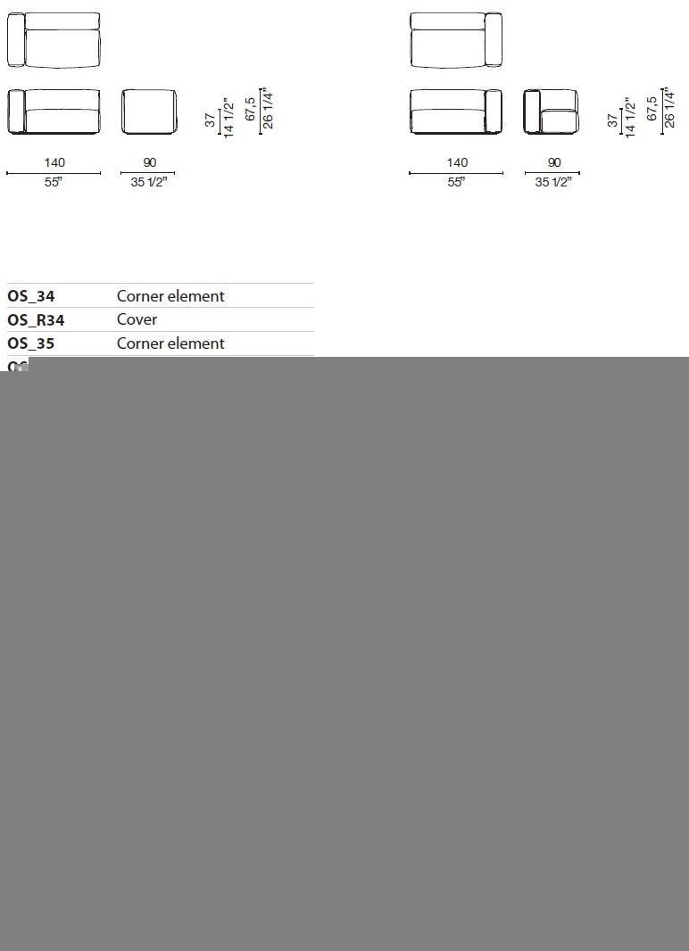 Cappellini Модульный диван со съемным кожухом sun-id-1435214 - Вид №16