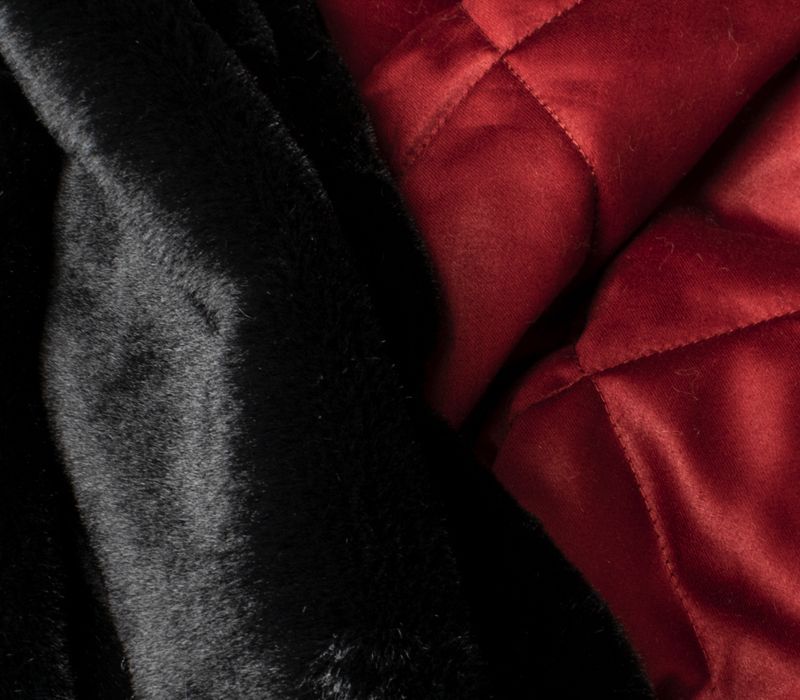 Victoria Stenova 111171 ПЛЕД меховой BLACK RUBY  - Вид №4