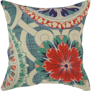 Наволочка декоративная Boho, 40x40 см, цвет синий 82041959 STLM-2122784