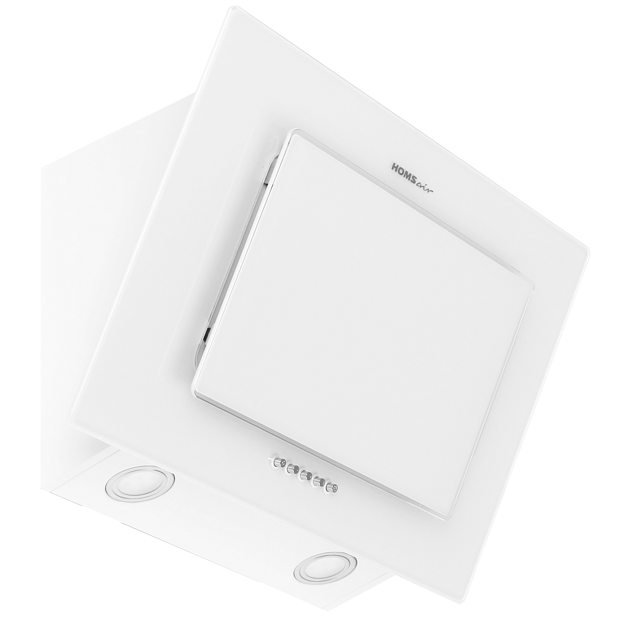 8160076 Вытяжка наклонная HOMSair ELF PUSH 60 белый/белый STDN-0142807