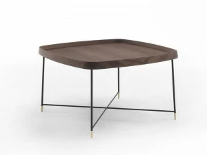 Porada Квадратный журнальный столик из массива дерева Iron