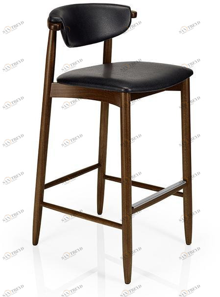 JMS Кожаное кресло с подставкой для ног Joanna M959