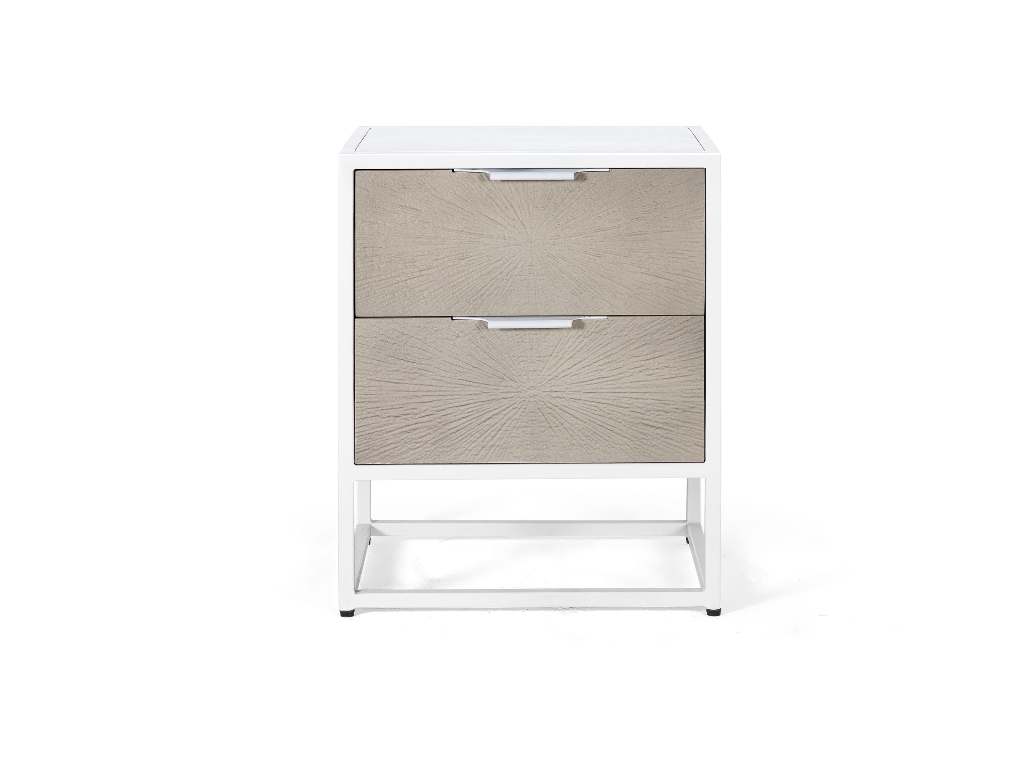 Прямоугольная металлическая прикроватная тумбочка с ящиками Giner y Colomer 1421 ARCH-00047553