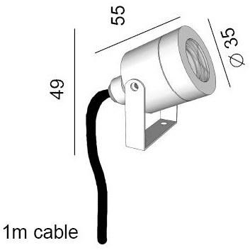 BEL-LIGHTING Прожектор для улицы / подводный светильник Kozi 8042  - Вид №4