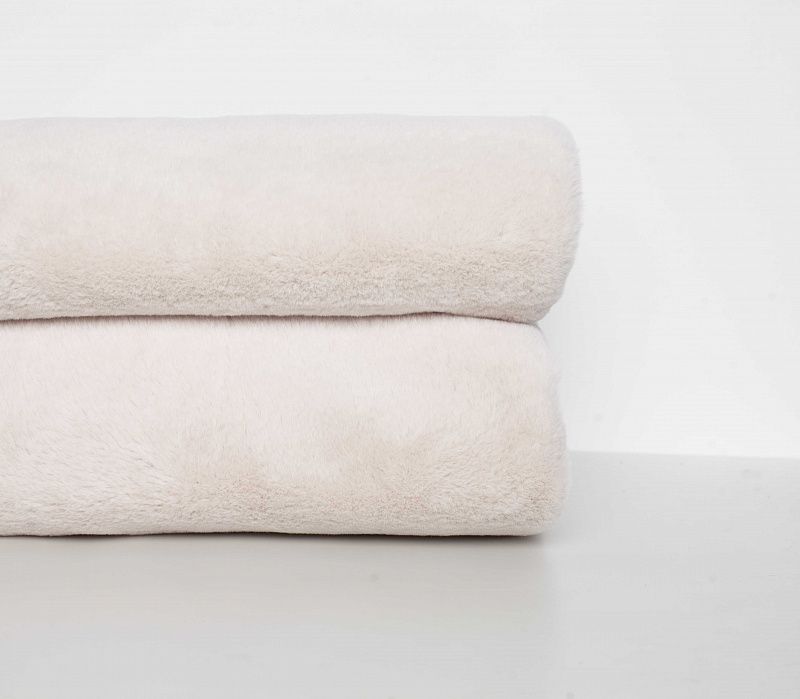 Victoria Stenova 111191 ПЛЕД меховой VANILLA LATTE  - Вид №4