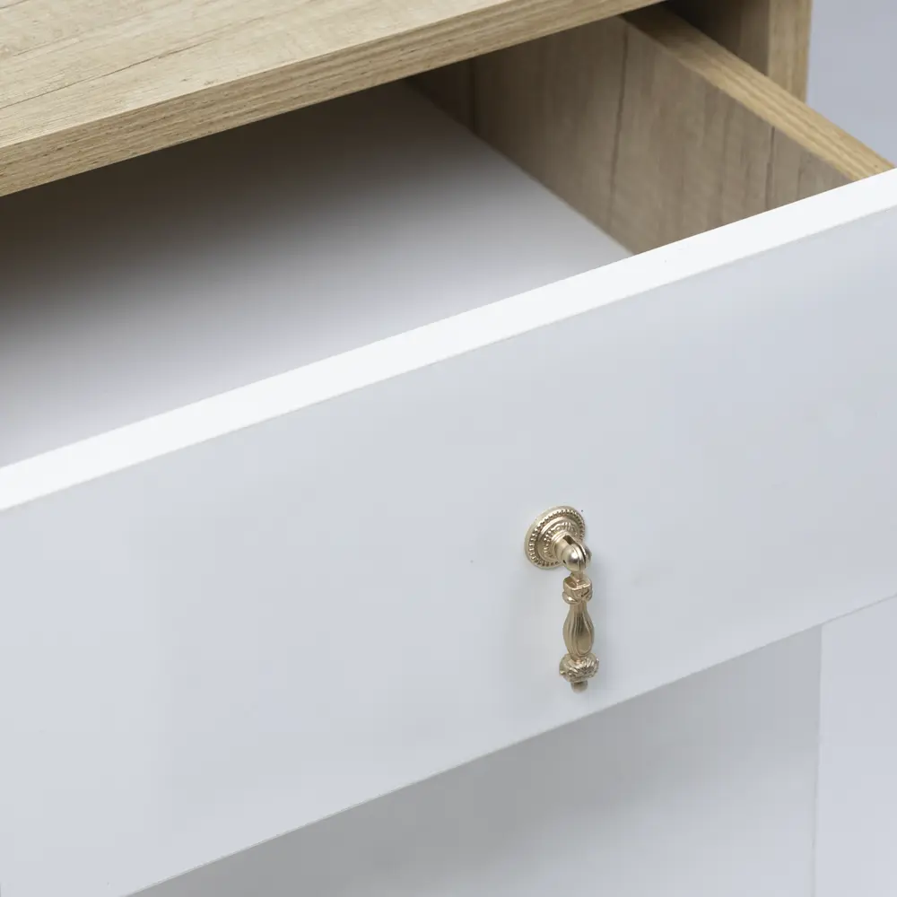 Мебельная ручка-кнопка матовое золото AKS STLM-2115498 - Вид №6