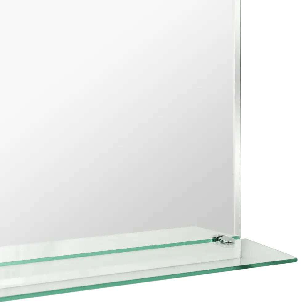 11901373 Зеркало для ванной Omega Glass NNSP008М с полкой 50x70 см прямоугольное STLM-0990966 Бытовое зеркало с полкой - Вид №2