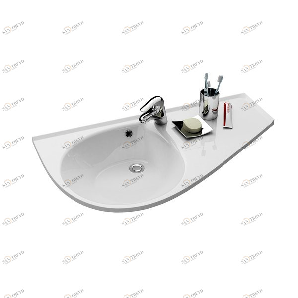 XJ9L1100000 Подвесная раковина настенная овальная Ravak  белая 