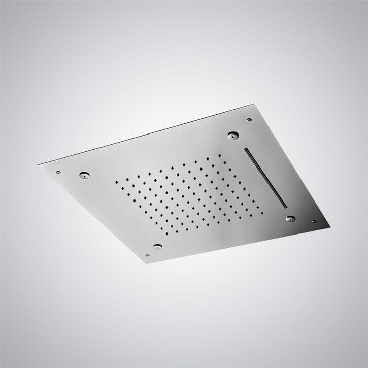 Светодиодная потолочная душевая головка из нержавеющей стали Fontana Showers Luxe Fontaine ARCH-00029537 - Вид №5