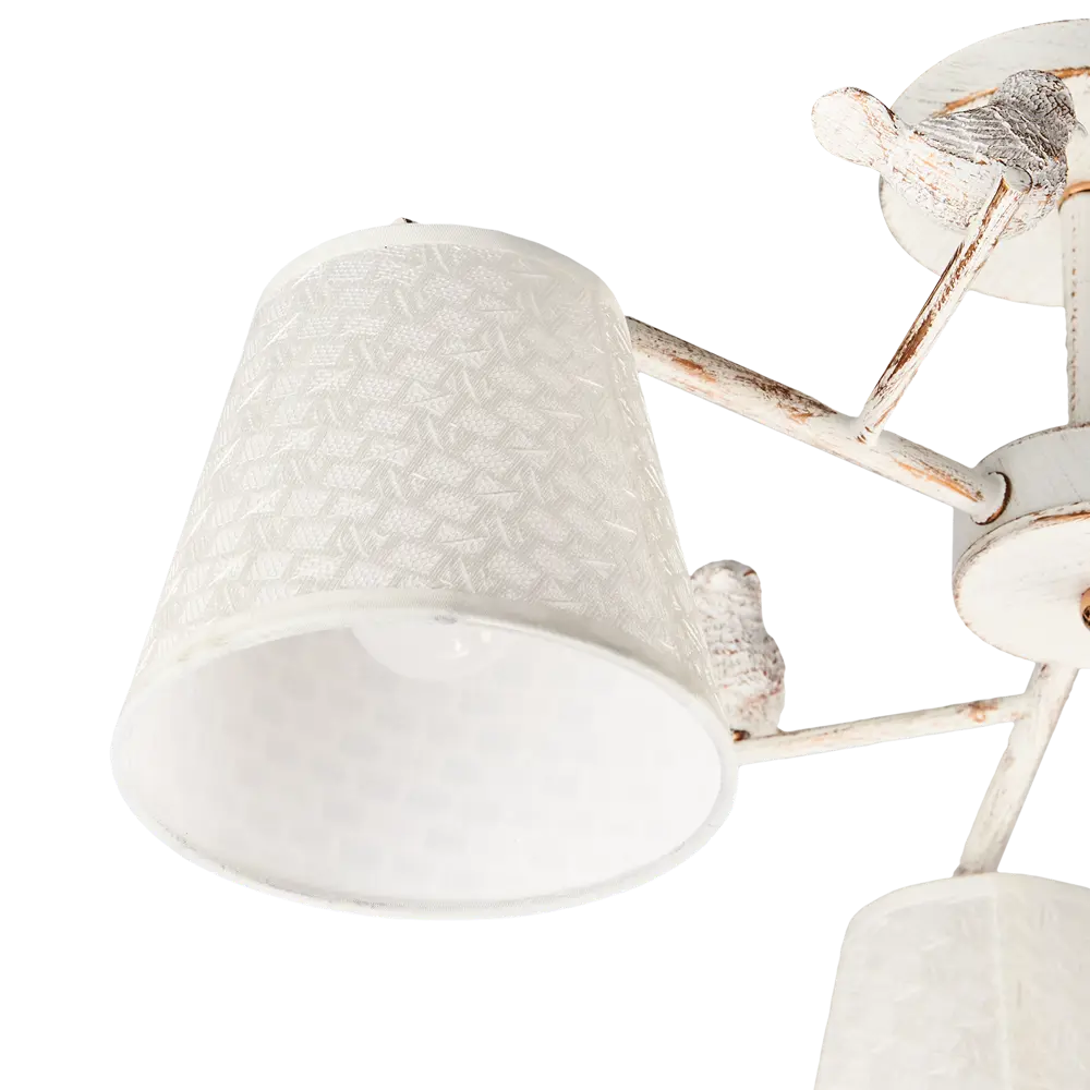 Люстра потолочная Escada 697/3P, 3 лампы, 9 м², цвет белый STLM-2050809 - Вид №4