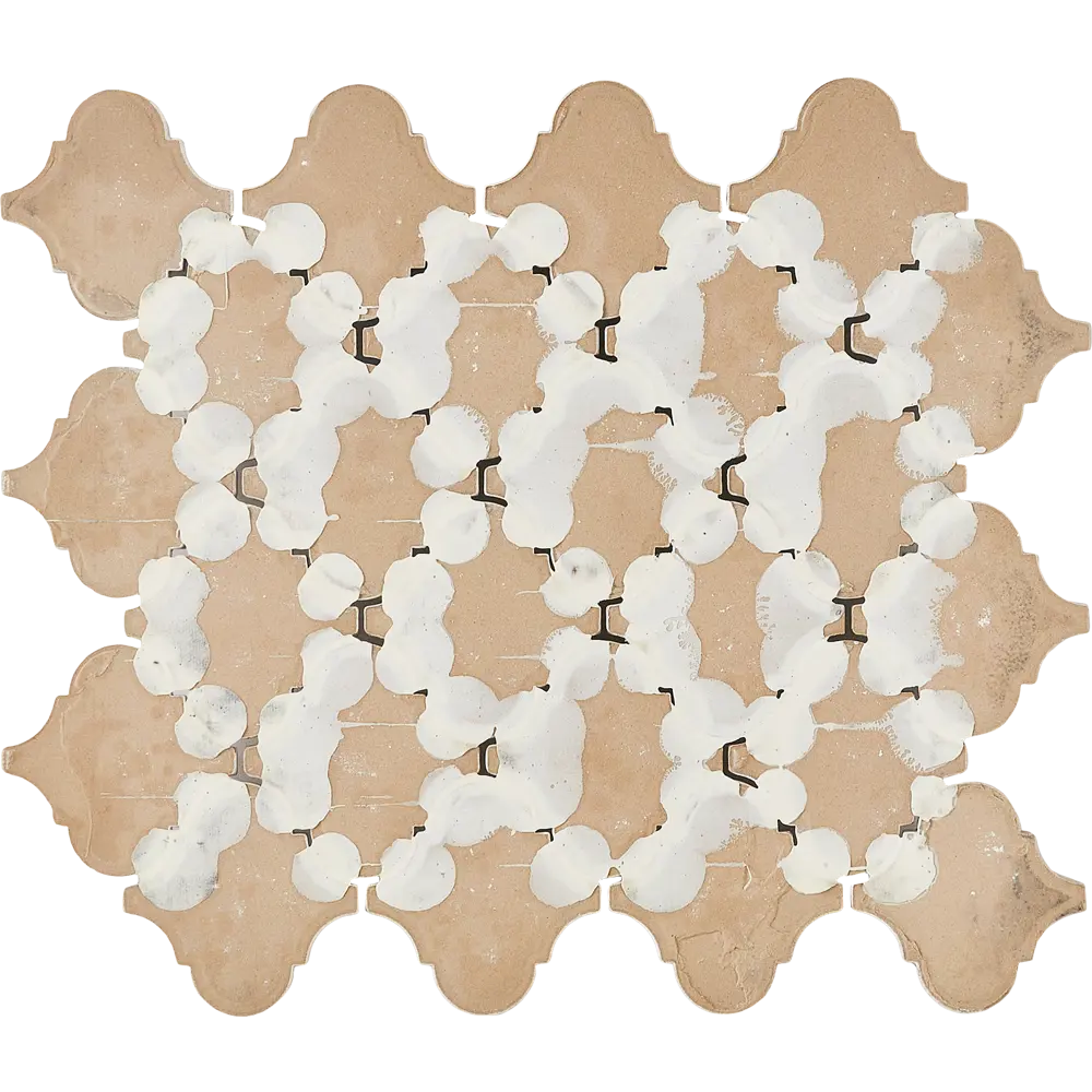Мозаика Kerama Marazzi Arabesques Majolica 26x30 см цвет серый 84612983 STLM-2133632 Арабески - Вид №3