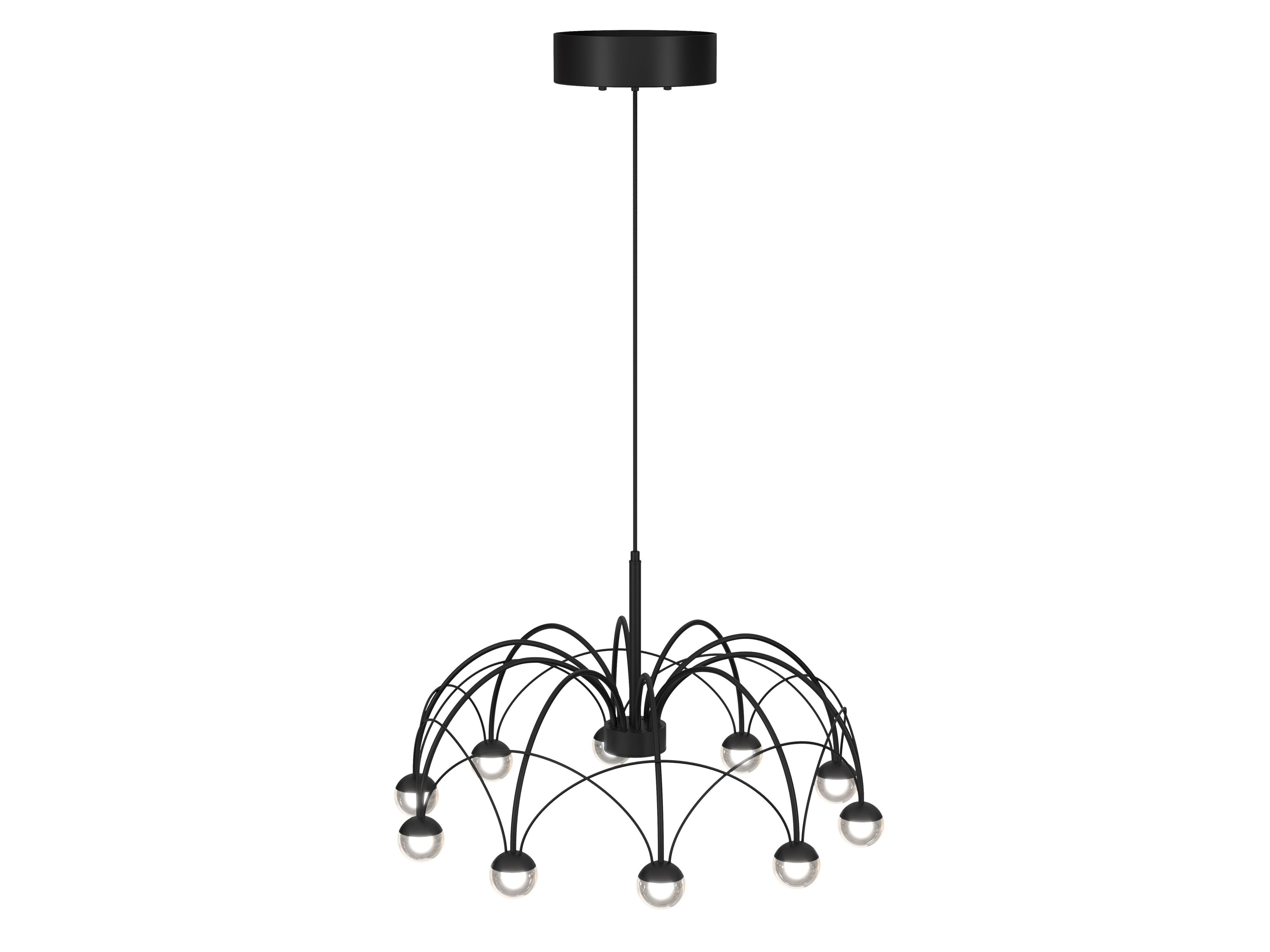 Металлический светодиодный подвесной светильник Valaisin Grönlund PARASOL ARCH-00023716 - Вид №2