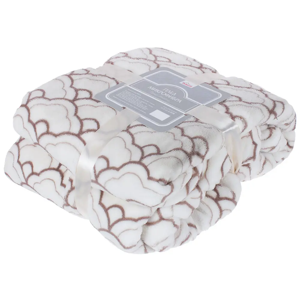 Плед «Latte» 200х220 см микрофибра BELEZZA STLM-2013740 - Вид №2