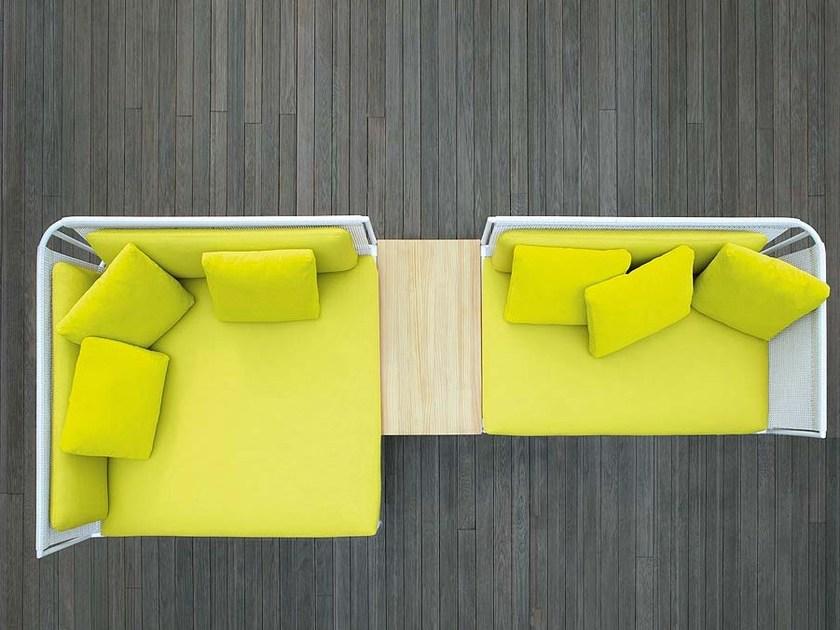 Paola Lenti Журнальный столик low accoya® Canvas sun-id-1512923 - Вид №1