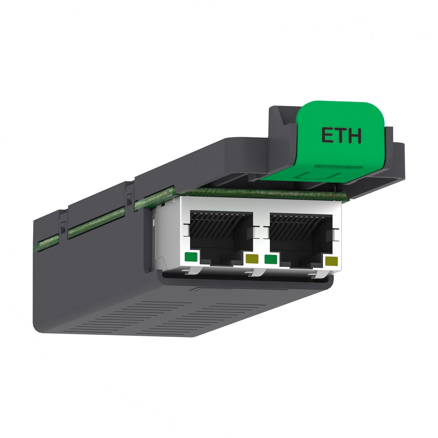 REL51038 Модуль Ethernet TP для слота M Schneider Electric Easergy P5 