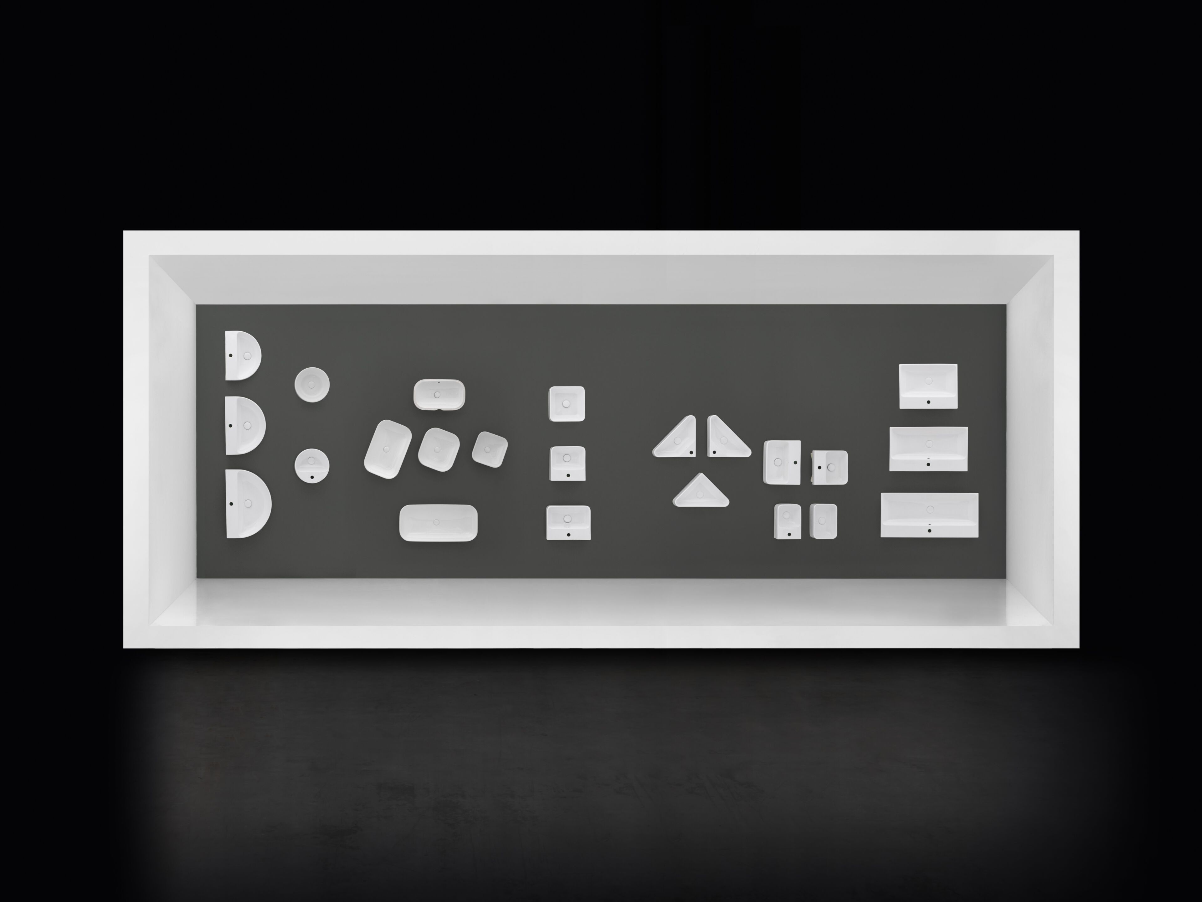 Керамическая раковина с одной столешницей Axa Prisma Sink Bowl Normal ARCH-00094653 - Вид №1