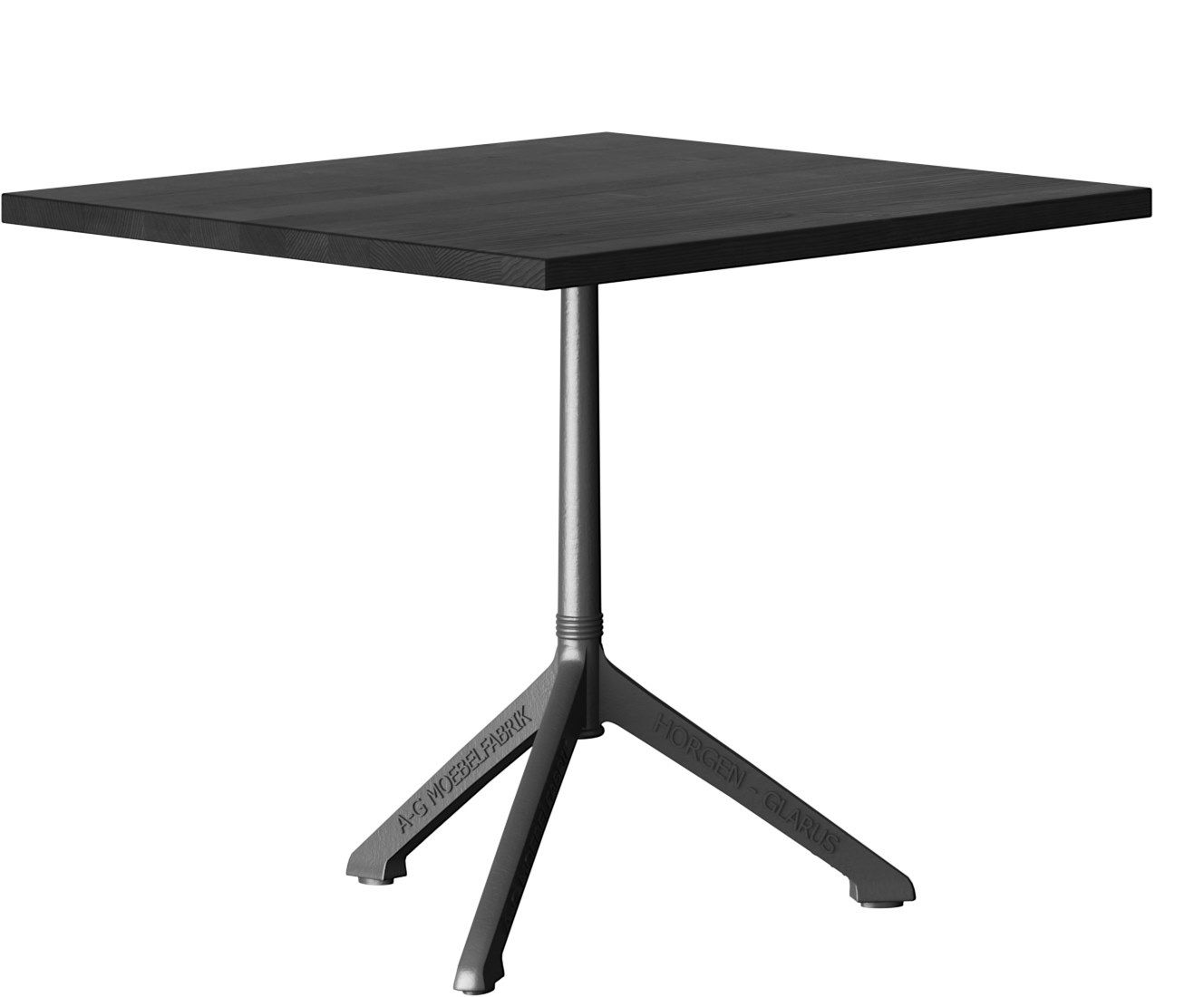 Квадратный обеденный стол из массива дерева horgenglarus EPOC ARCH-00030913 - Вид №6