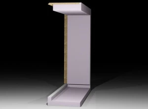 RE.PACK Моноблочная теплоизоляция с 4 сторон без жалюзи Shutter box