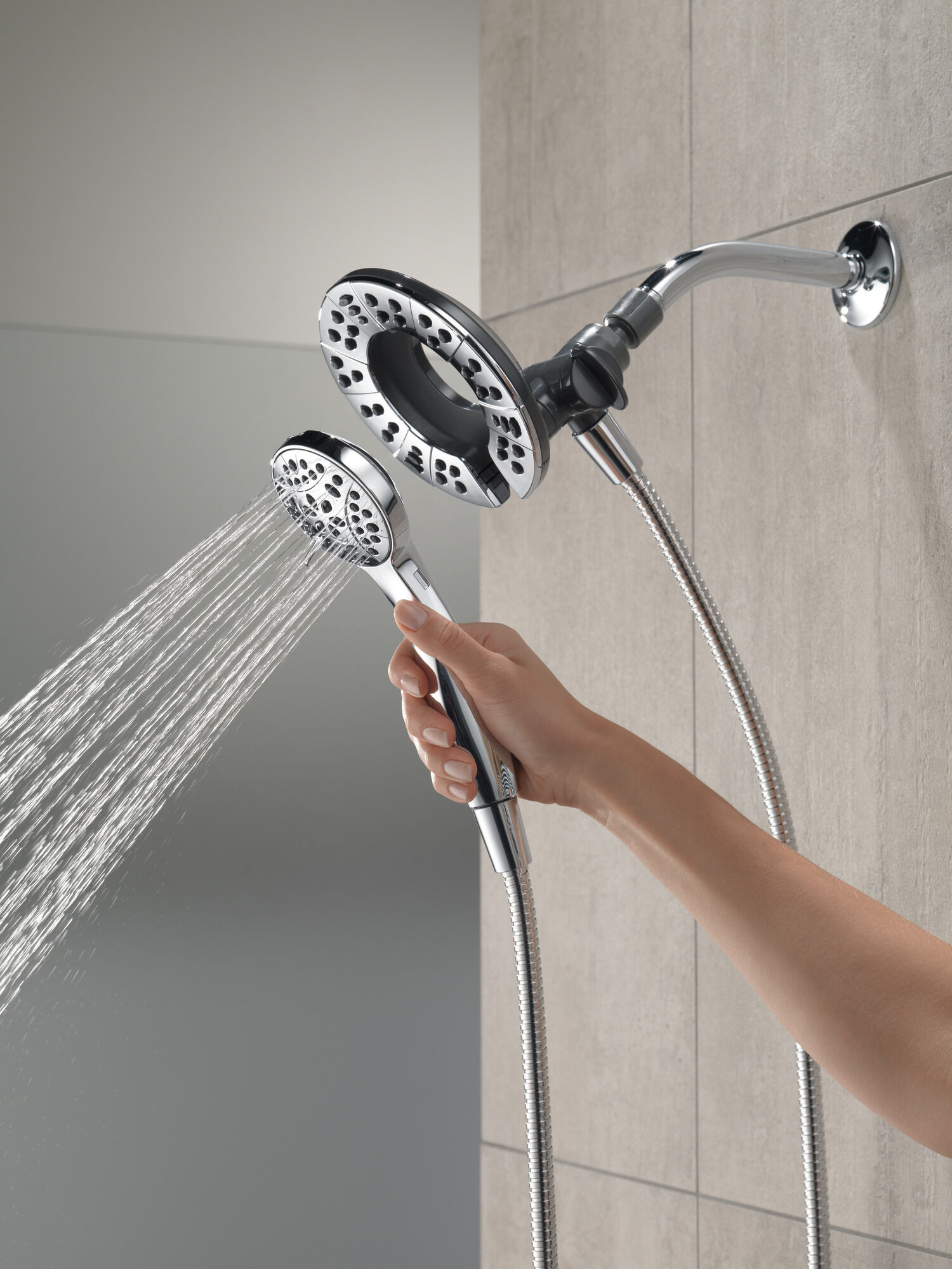 75499 In2ition® Душ два в одном с 4 настройками Delta Faucet DELTA Хром - Вид №3