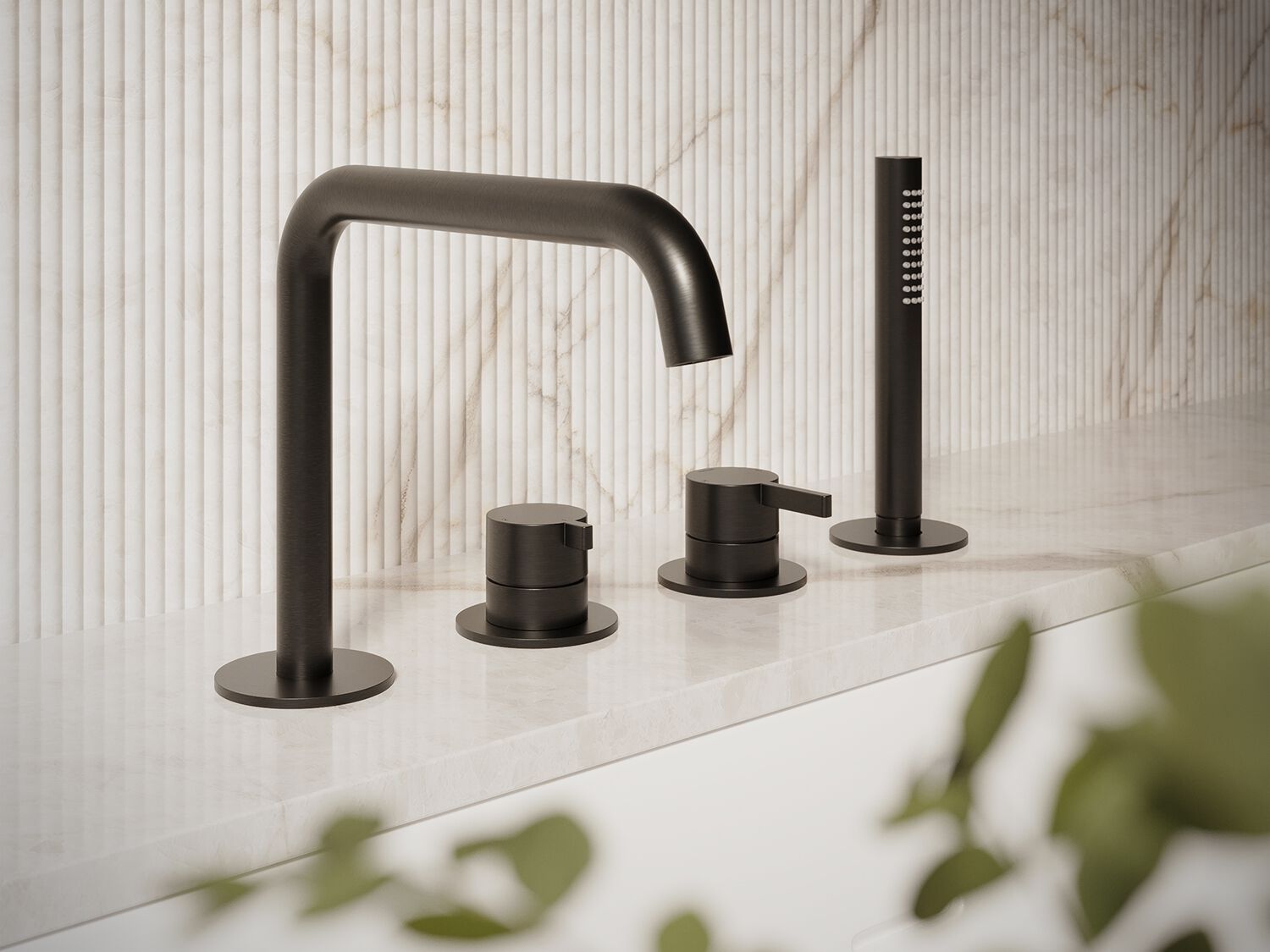 Смеситель для ванны из латуни Hotbath Ace ARCH-00145464 - Вид №1