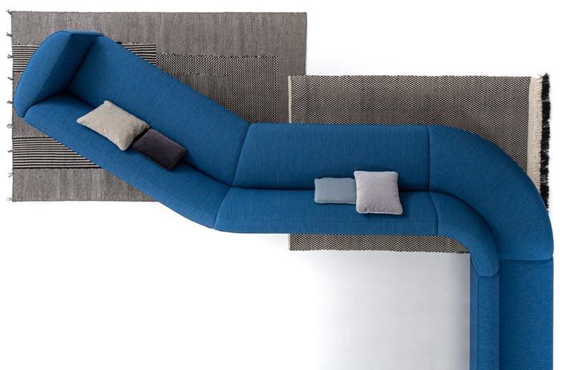 La Cividina Модульный диван из ткани Couchette sun-id-1468081 - Вид №2