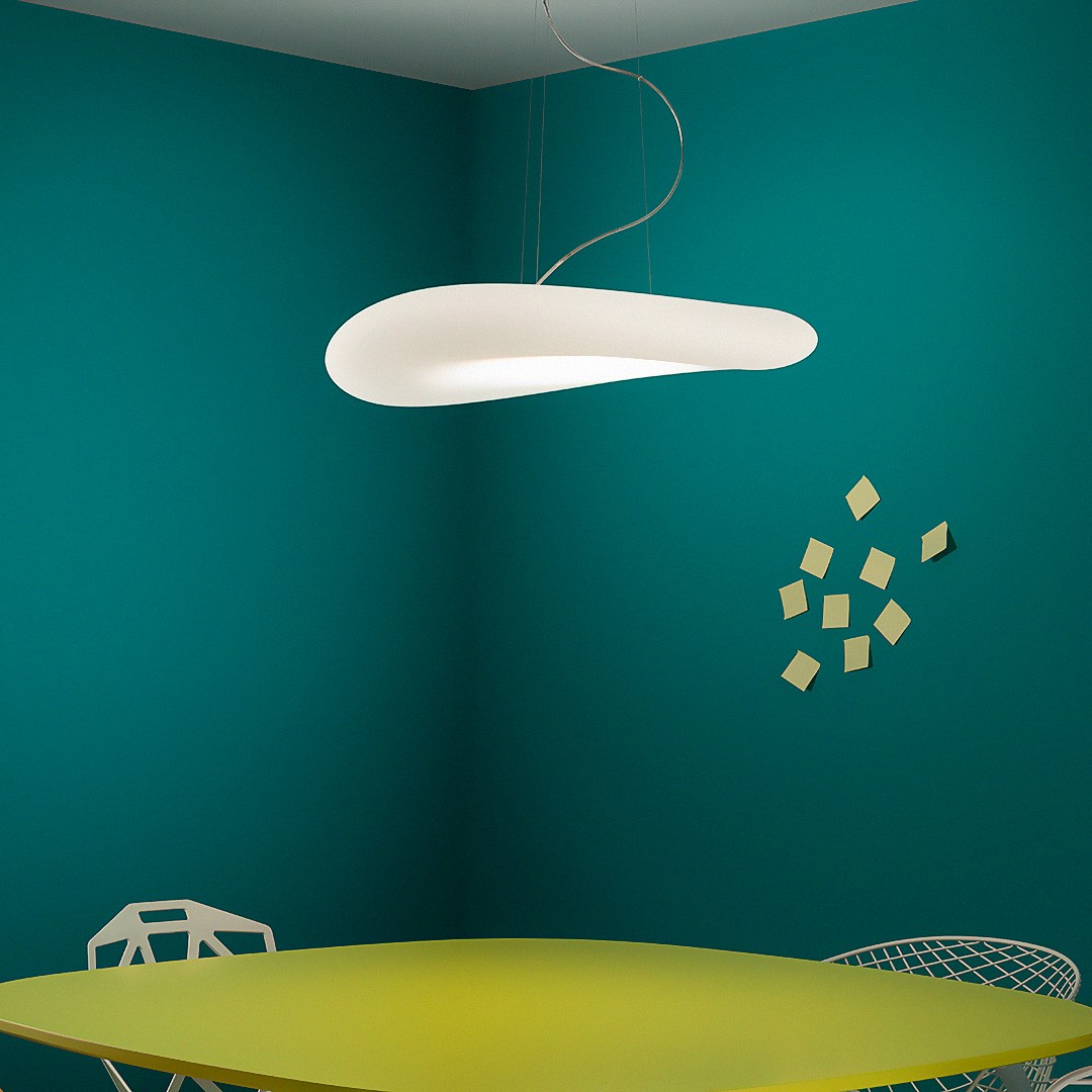 Linea Light 8005 MR MAGOO белая люстра подвесная 113270 - Вид №3