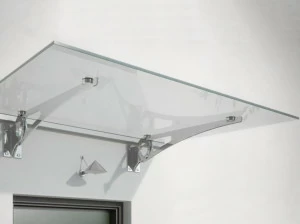 FARAONE Укрытие из нержавеющей стали и стекла