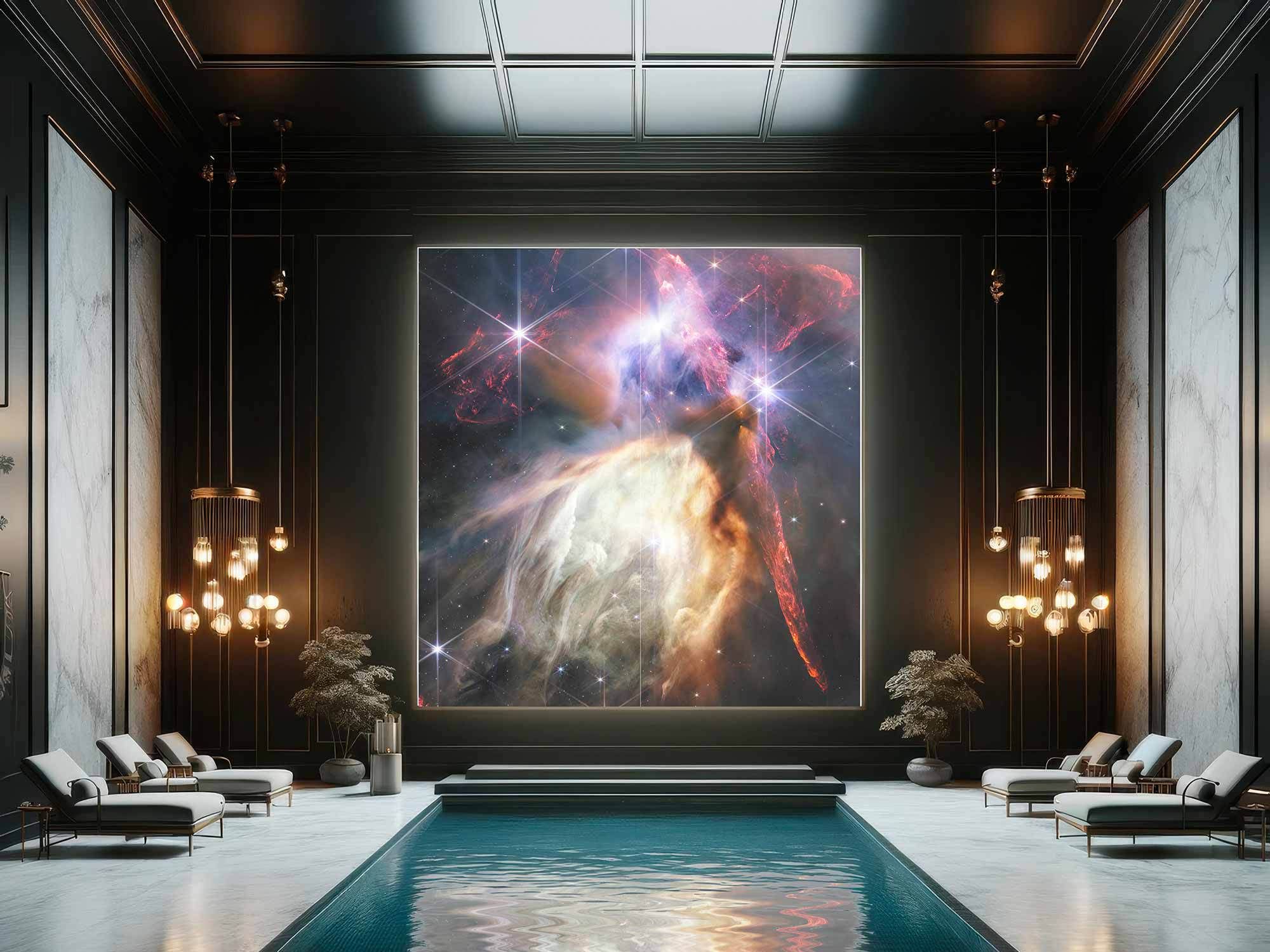 Декоративная панель из алюминия, стекла или ПММА Tecnografica Webb Telescope ARCH-00124084