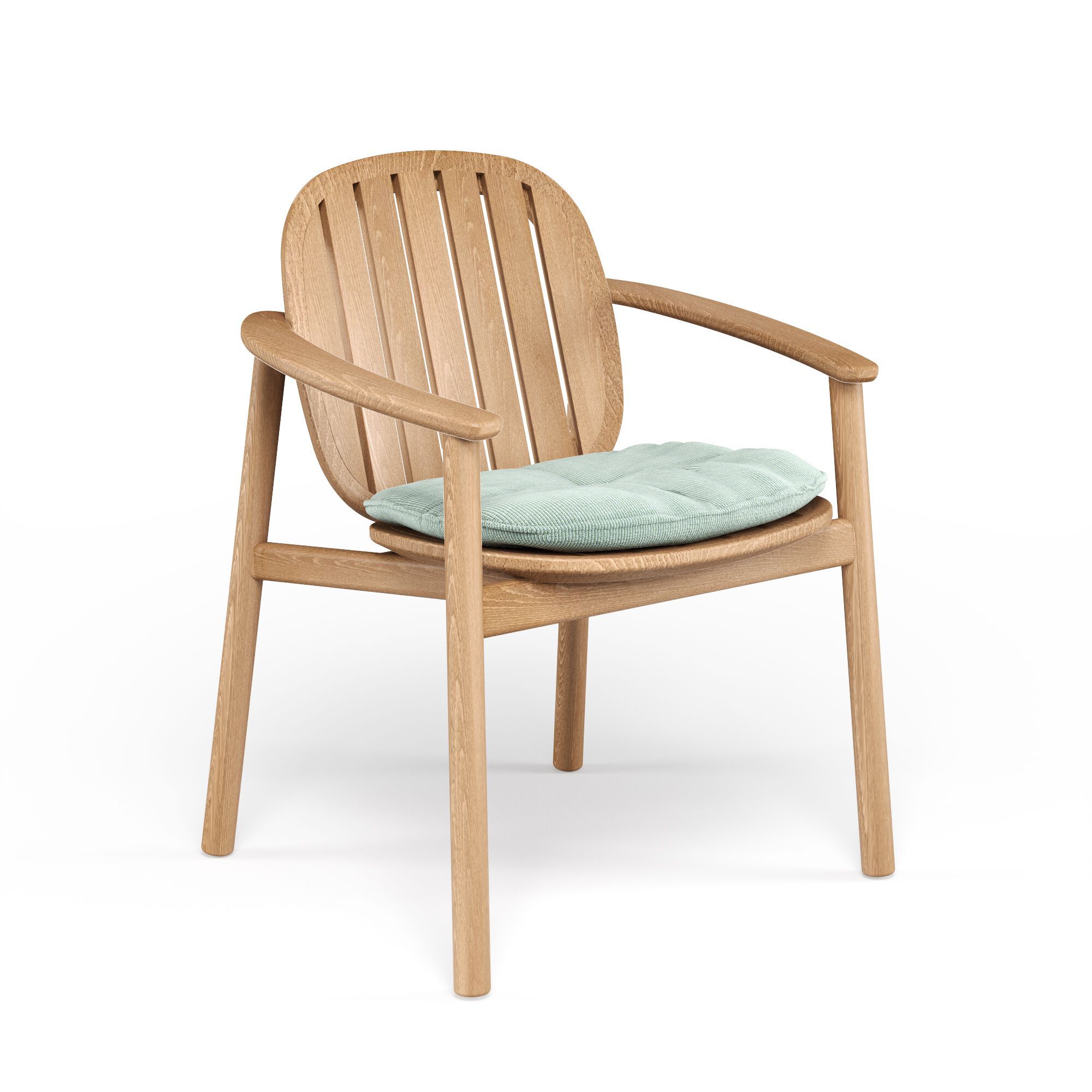 Стул для сада из тикового дерева с подлокотниками emu Близнецы ARCH-00020320 - Вид №11