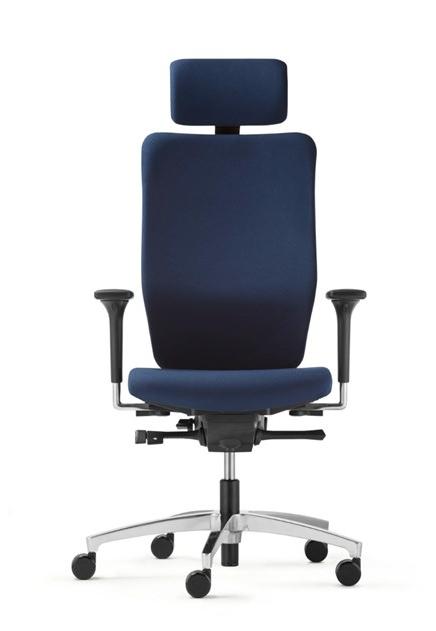 Dauphin Офисное кресло с регулируемой высотой и подлокотниками Stilo St 6884, st 6895 - Вид №1