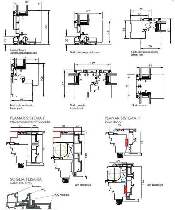 COCIF Французское окно с терморазрывом из алюминия и дерева Planar sun-id-1425408 - Вид №5