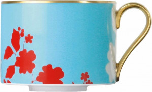 73012 Sieger by Furstenberg Чашка кофейная цилиндр. Sieger by Furstenberg "Мой фарфор! Сад императора" 200мл Фарфор, Керамика