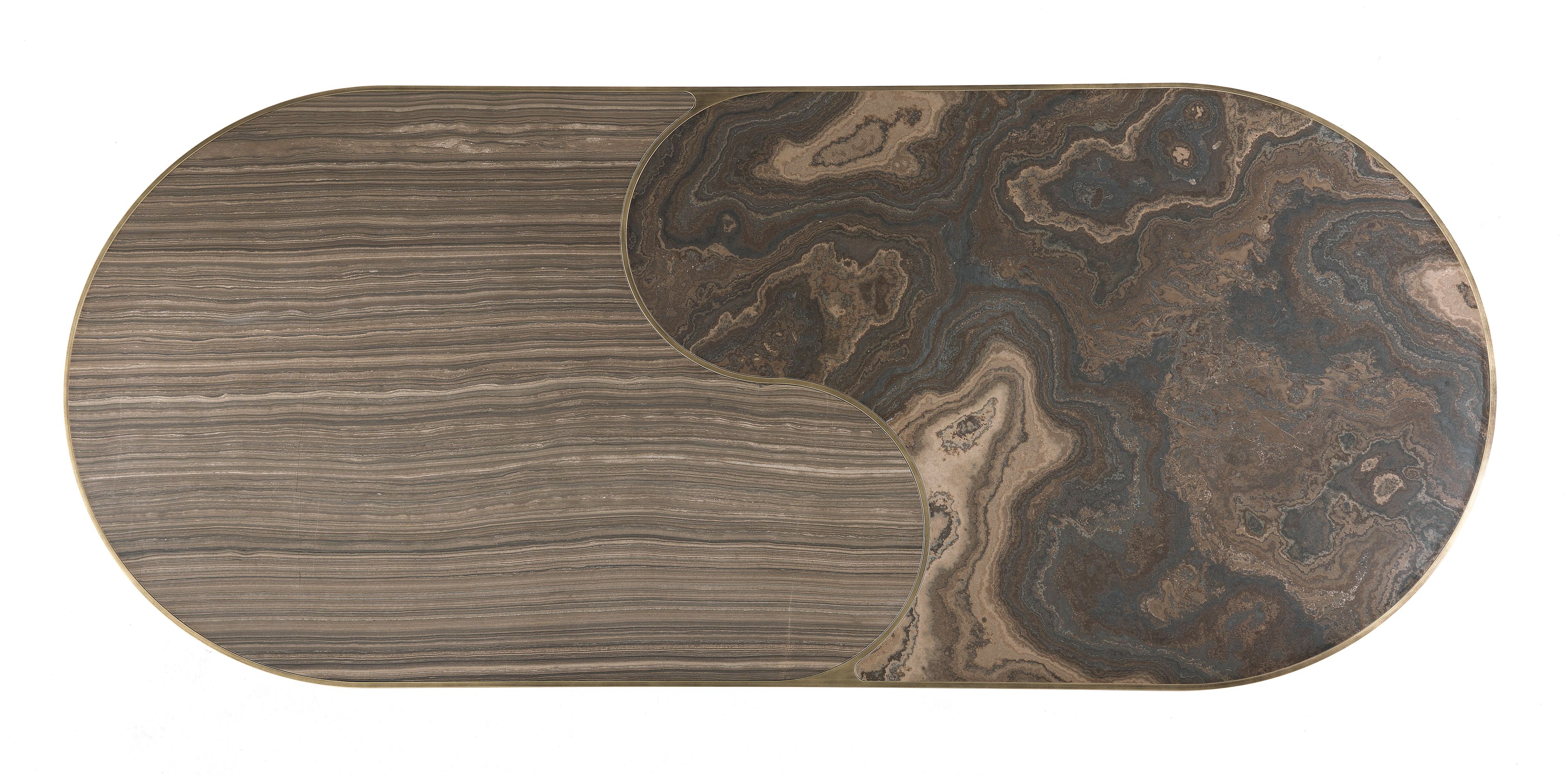 Овальный мраморный стол для гостиной Eramosa ETRO Home Interiors ARCH-00128146 - Вид №2