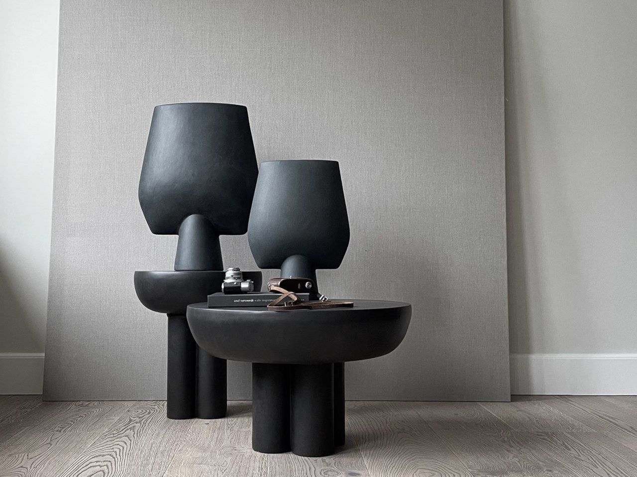 Низкий круглый журнальный столик из волокнистого цемента 101 Copenhagen Crown ARCH-00143243 - Вид №8