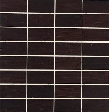 Мозаика и 3D панели из дерева Da Vinci Мозаика 8x4 007 Венге Селект (Гладкая) 288х288 мм 1301100007