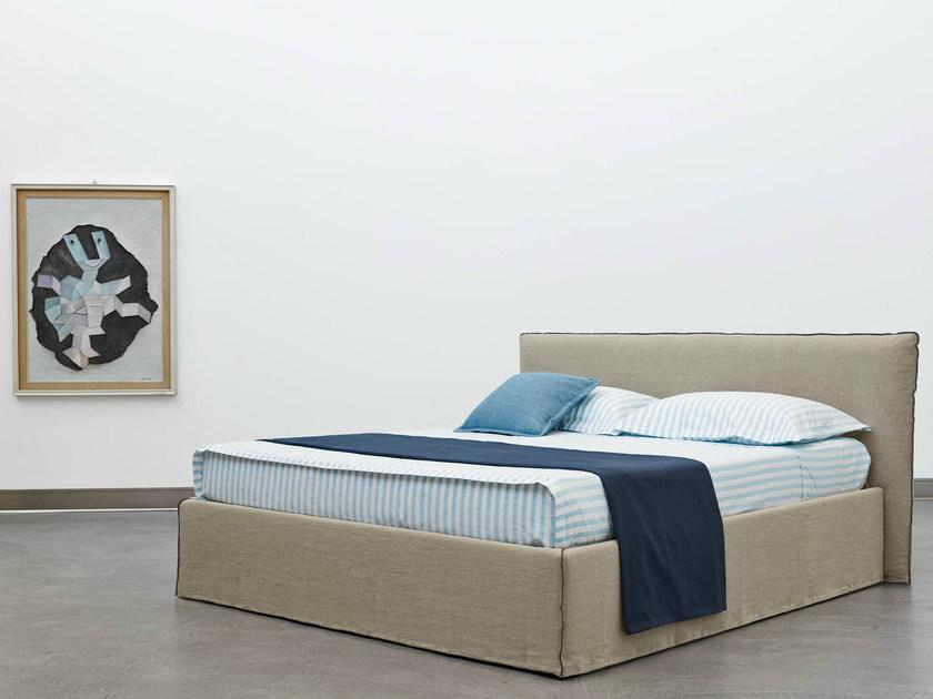 Casamania & Horm Мягкая двуспальная кровать со съемным чехлом Tahiti sun-id-1451325 - Вид №1