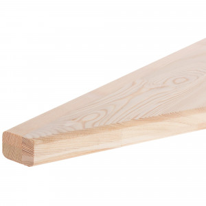 18308994 Ступень 40x500x900 мм лиственница сорт AB цельноламельная забежная