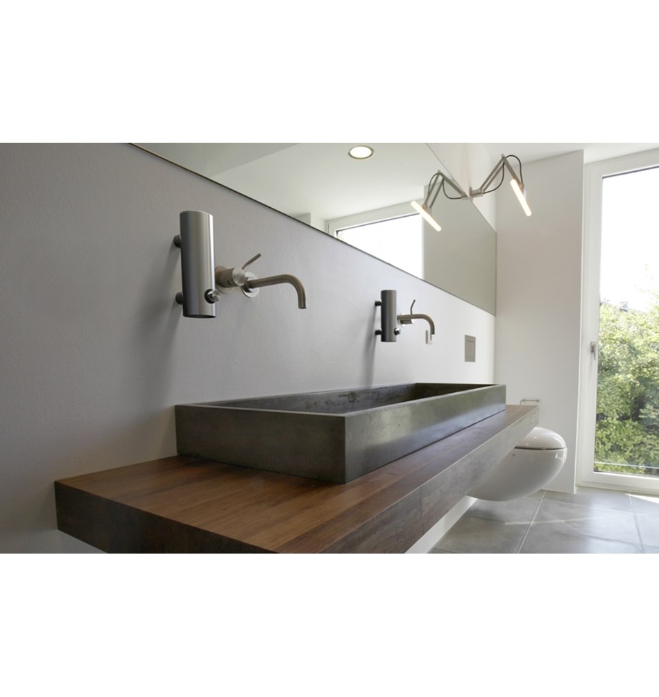 FROST Дозатор для мыла 3, стенка » матовый Нержавеющая сталь Матовый N1939  - Вид №1