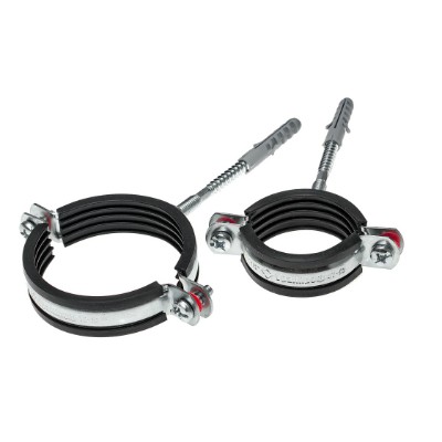 RUS.833.03 Кронштейн для труб стальной с резиновым уплотнением Valtec 3/8", 15–19 мм  - Вид №4