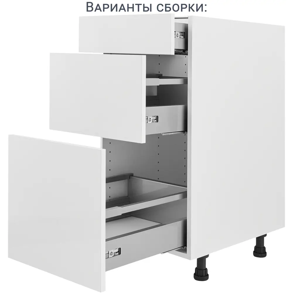 Ящик Delinia ID 36.8x17.9x48.3 см металл цвет серый Отсутствует STLM-2098685 - Вид №11