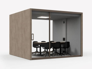 Многосторонняя акустическая офисная кабина