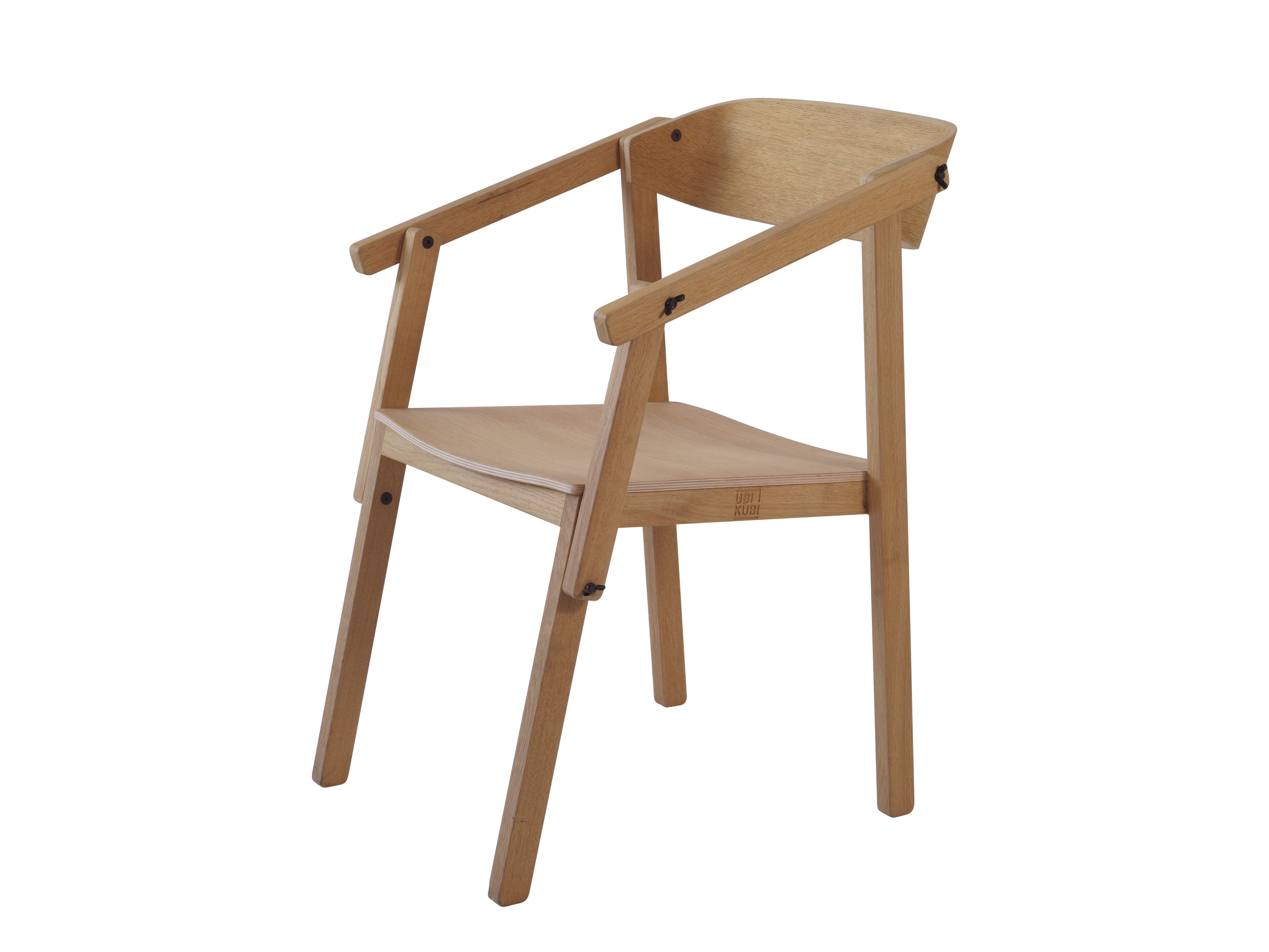 Дубовый стул с подлокотниками Askia ателье ARCH-00134106