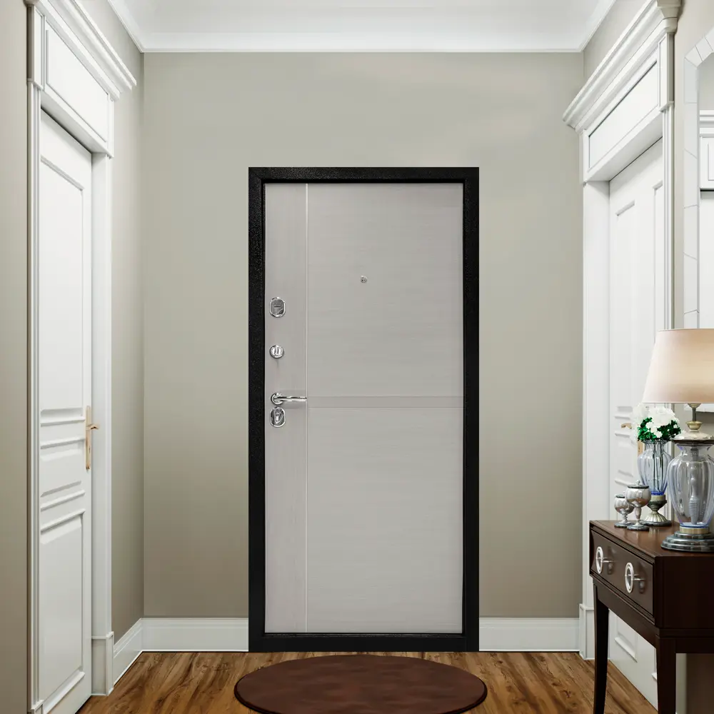 Металлическая входная дверь Форпост 75 с отделкой под бук 89350114 STLM-1403234 - Вид №15