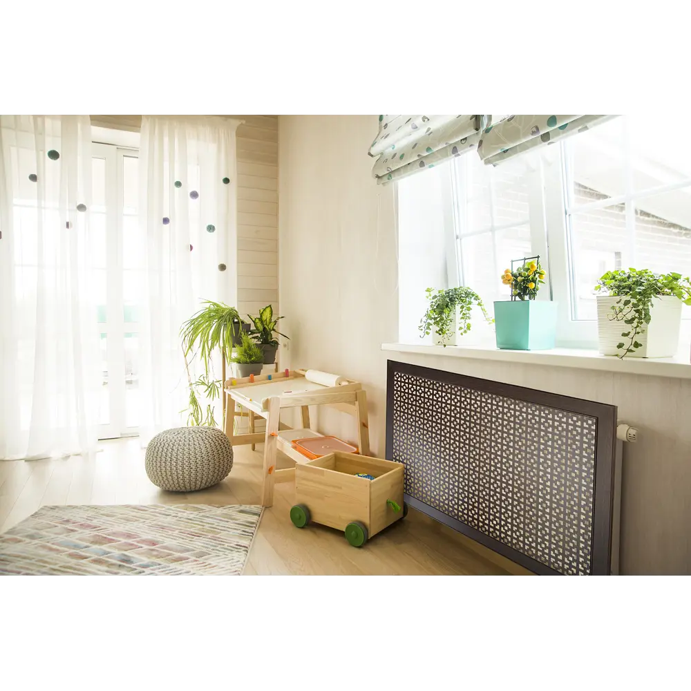 Экран для радиатора Дамаско 60x90 см МДФ цвет венге 89414148 STLM-2197163 Santreyd  - Вид №3