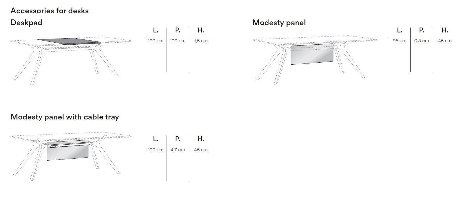 Прямоугольный секционный стол из дерева и стекла FREZZA Dr ARCH-00118532 - Вид №7