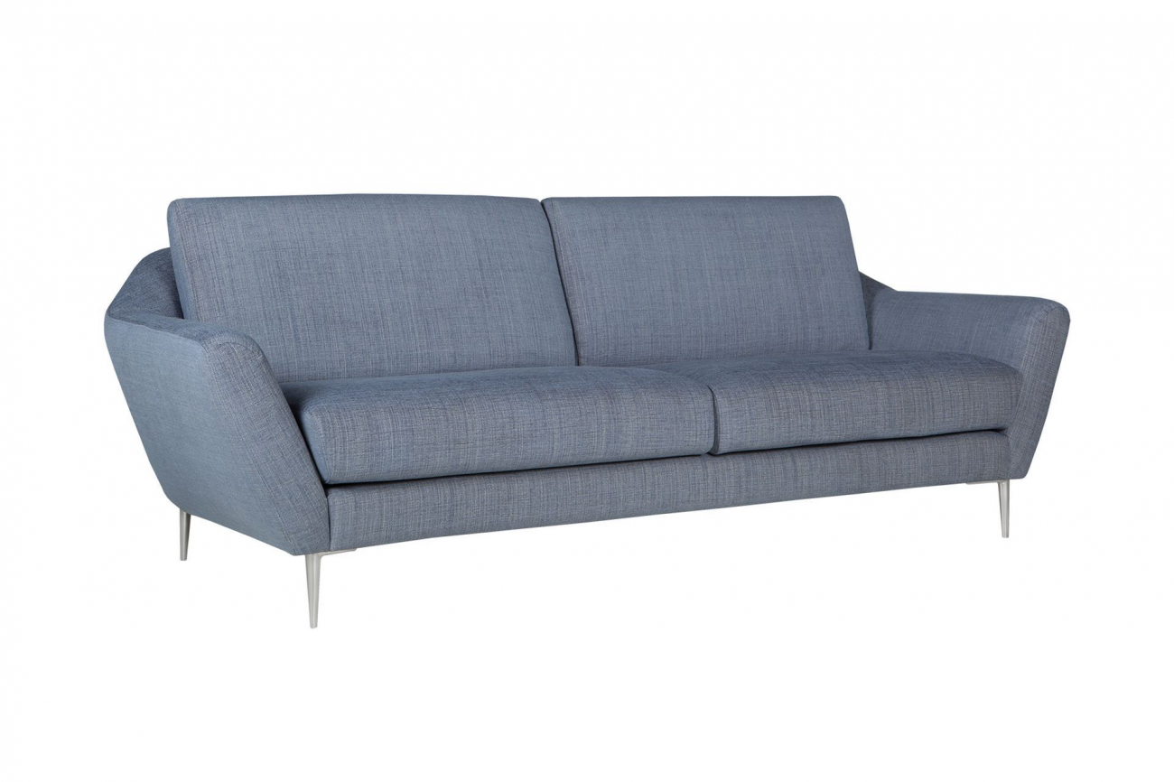 Диван трехместный прямой синий Agda SITS ДИЗАЙНЕРСКИЕ, AGDA 191853 Голубой  - Вид №1